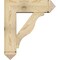 Ekena Millwork Funston Arts and Crafts Rough Sawn Bracket w/ Offset Brace, Douglas Fir, 8"W x 26"D x 30"H BKT0806X26X30FST03RDF - alternate 3
